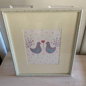 POTTERY BARN KIDS ART FRAMED PRINT PICTURES